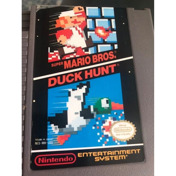 Super Mario Bros./Duck Hunt  (Nintendo NES 1988) Genuine Authentic EUC Tested - Picture 7 of 8